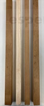 Billardqueue Ahorn kanadisch Oberteil Schoko geröstet - 28x28x780mm